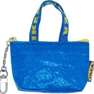 IKEA Key Chain & Coin Purse Zippered NEW